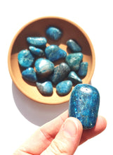 Load image into Gallery viewer, Blue Apatite Tumble - Florida Sol Crystal Co