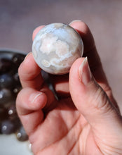 Load image into Gallery viewer, Pastel Flower Agate Mini Spheres - Florida Sol Crystal Co