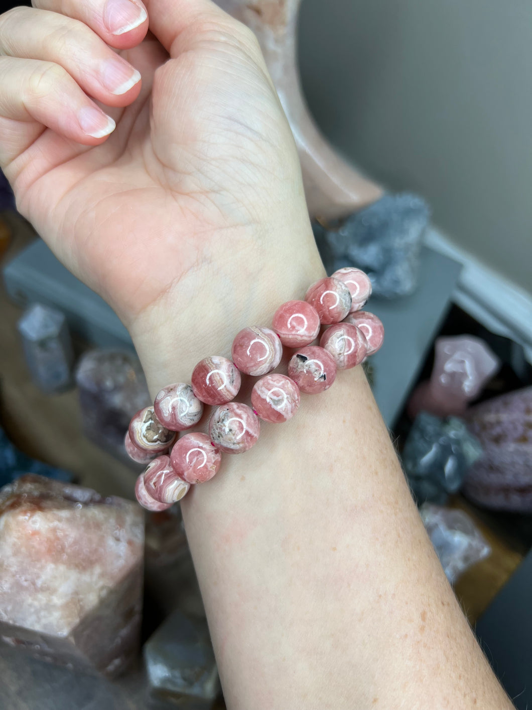 Rhodochrosite Bracelet