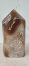 Load image into Gallery viewer, Agate Druzy Tower - Florida Sol Crystal Co
