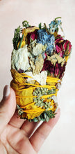 Load image into Gallery viewer, Floral Sage Smudge Wand - Florida Sol Crystal Co
